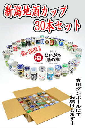 新潟地酒カップ30本セット